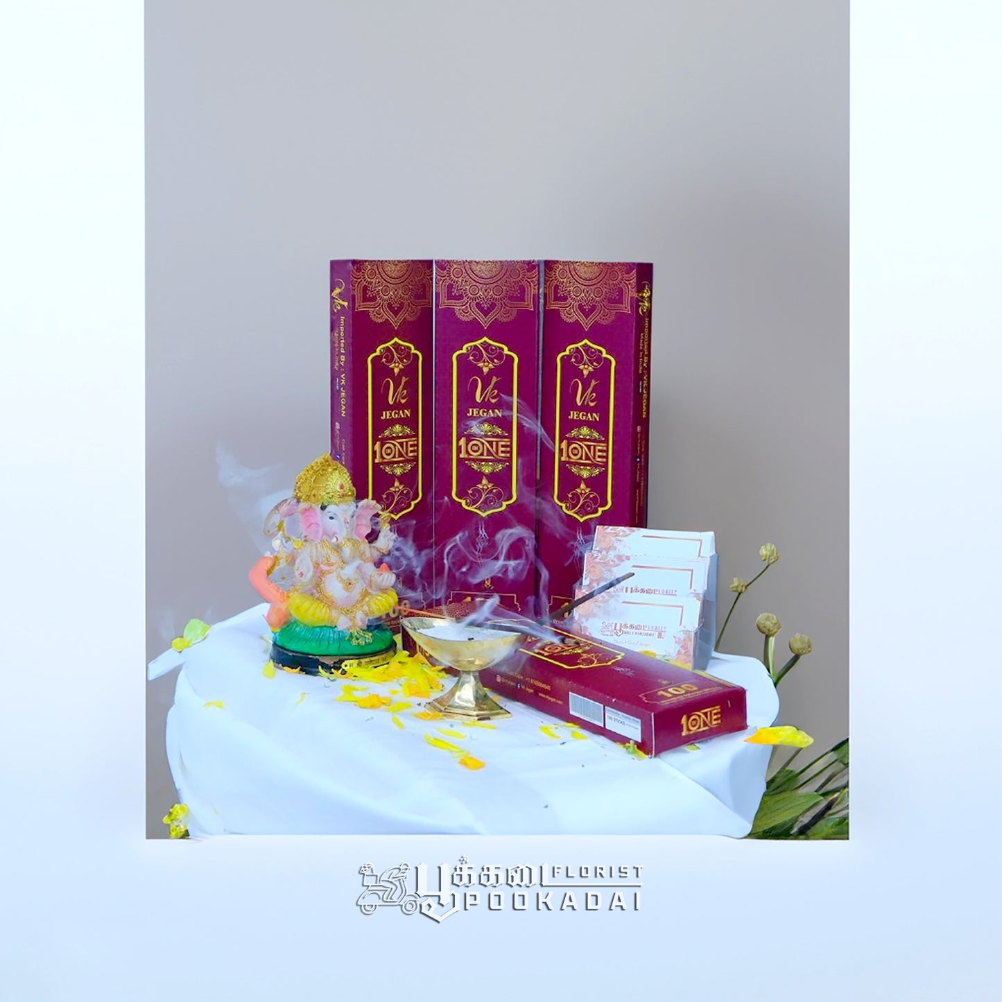 Jegan Incense Sticks (100) - Pookadai Florist Toronto