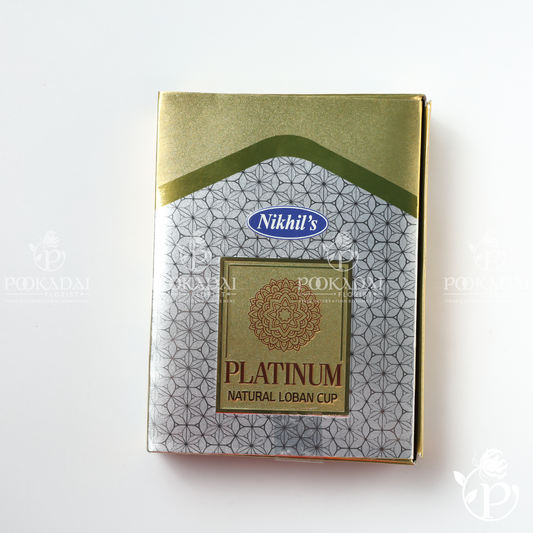 Platinum Sambrani Cups | Sambrani Cups | Dhoop Cups
