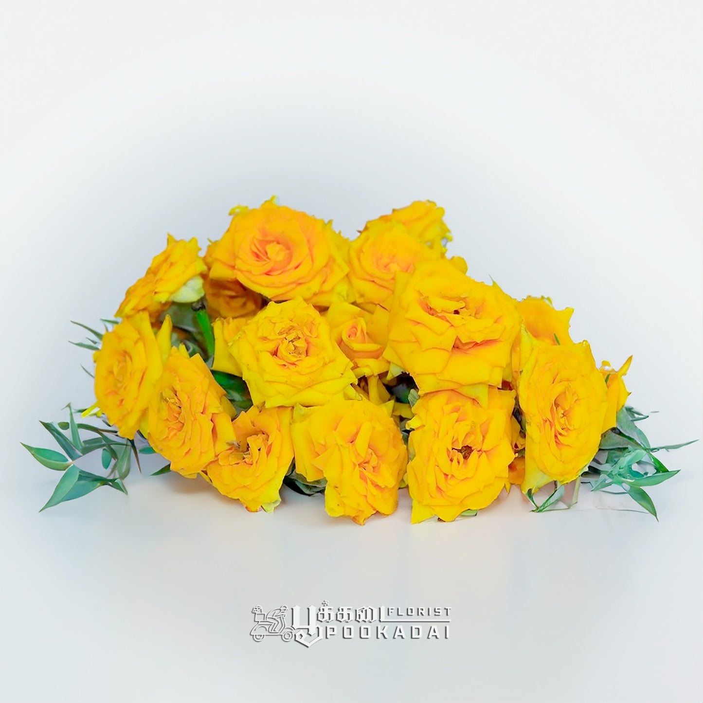 Fresh Button Roses - Pookadai Florist Toronto