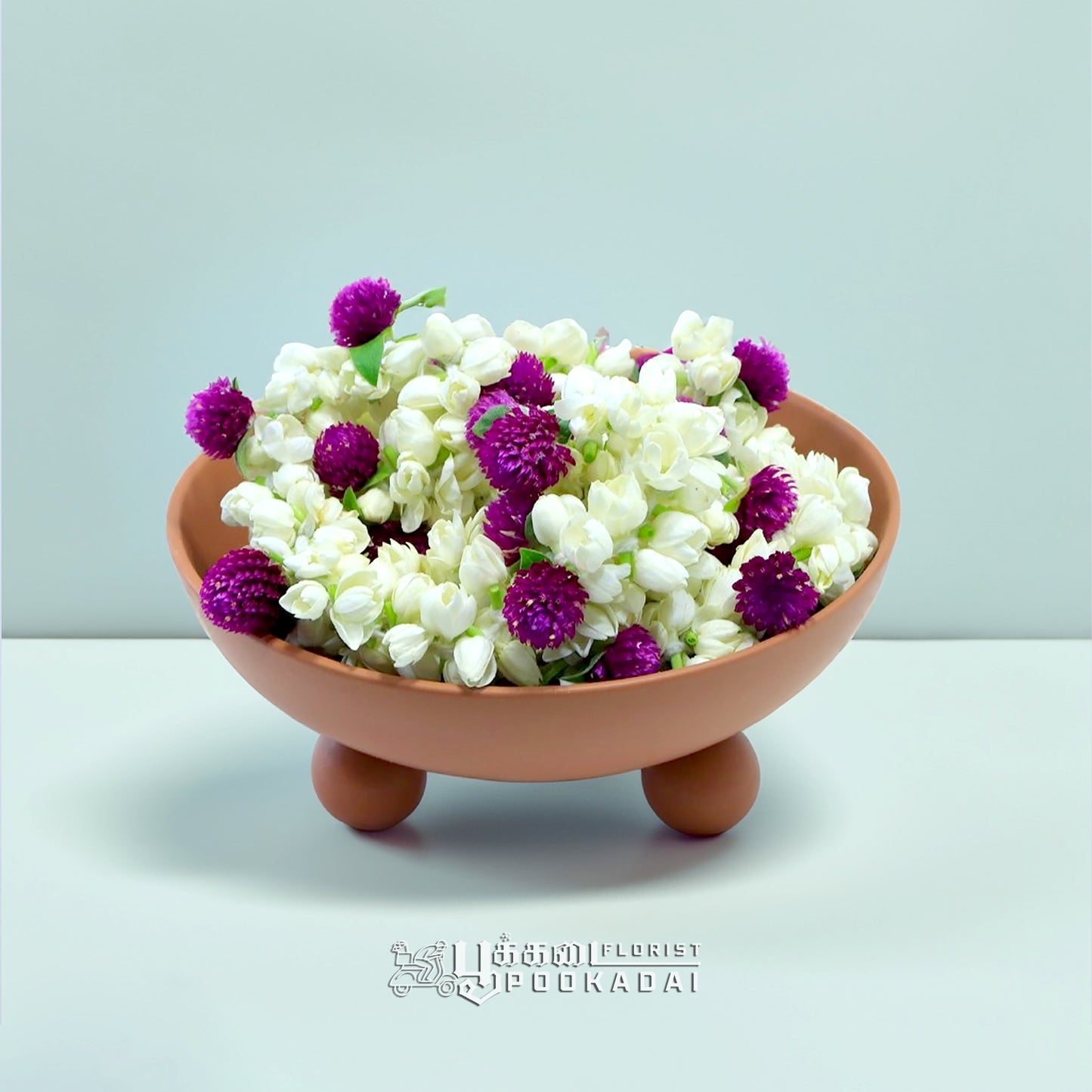 Fresh Jasmine & Vadamalli Strings - Pookadai Florist Toronto