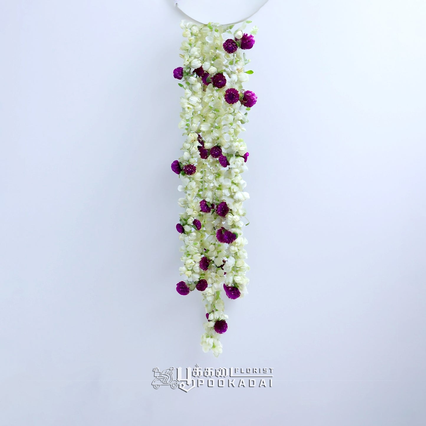 Fresh Jasmine & Vadamalli Strings - Pookadai Florist Toronto