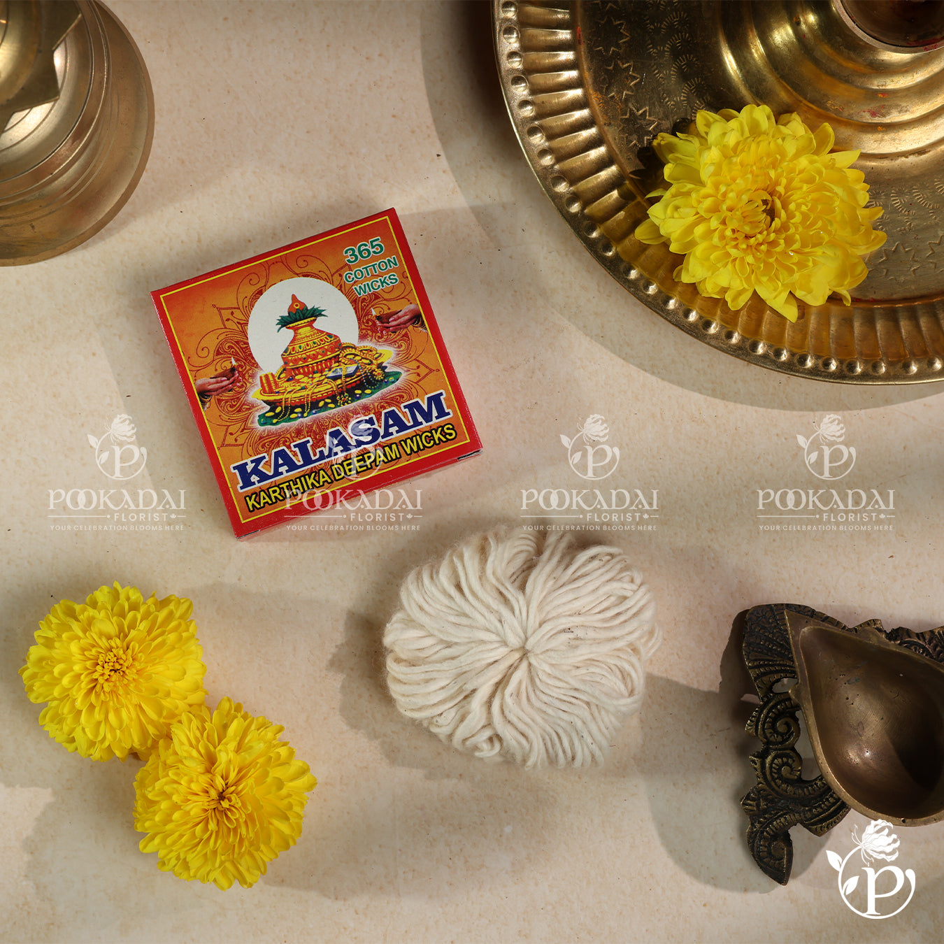 Kalasam Cotton Wicks | Vilakku Thiri | Batti