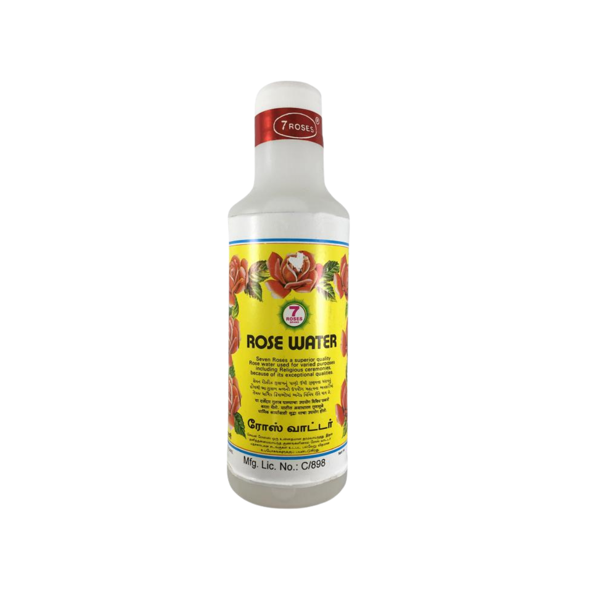 7 Roses Rose Water – 100% Pure Natural Steam