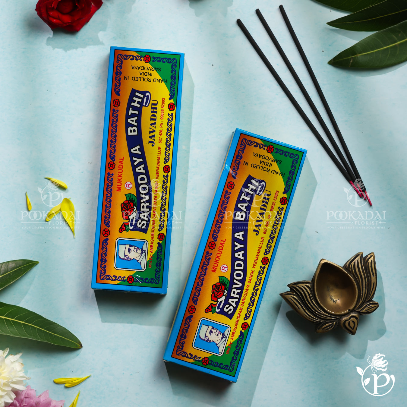 Mukkudal Sarvodaya JAVADHU | Javadhu Incense Sticks | Javadhu Agarbatti
