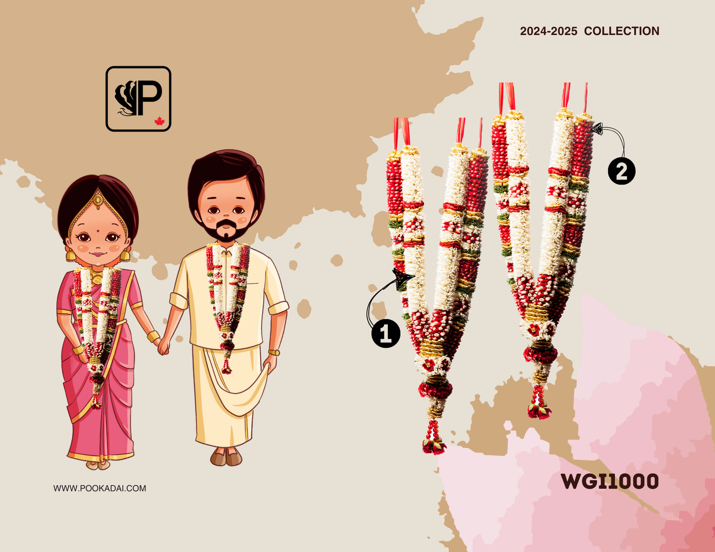Jai Malas & Wedding Garlands - WGI1000