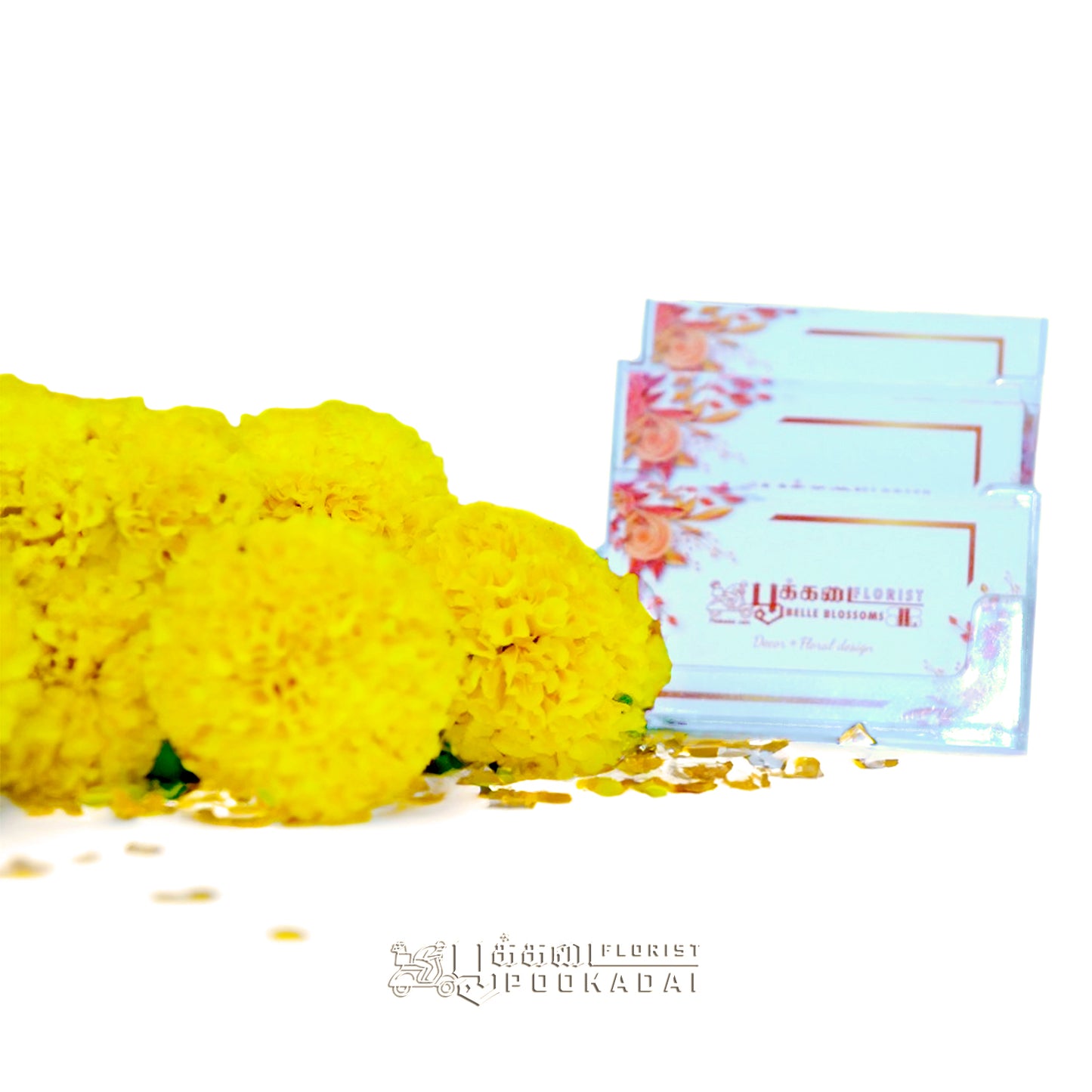 Fresh Marigold / Sevvanthi / Banthipoolu - Pookadai Florist Toronto