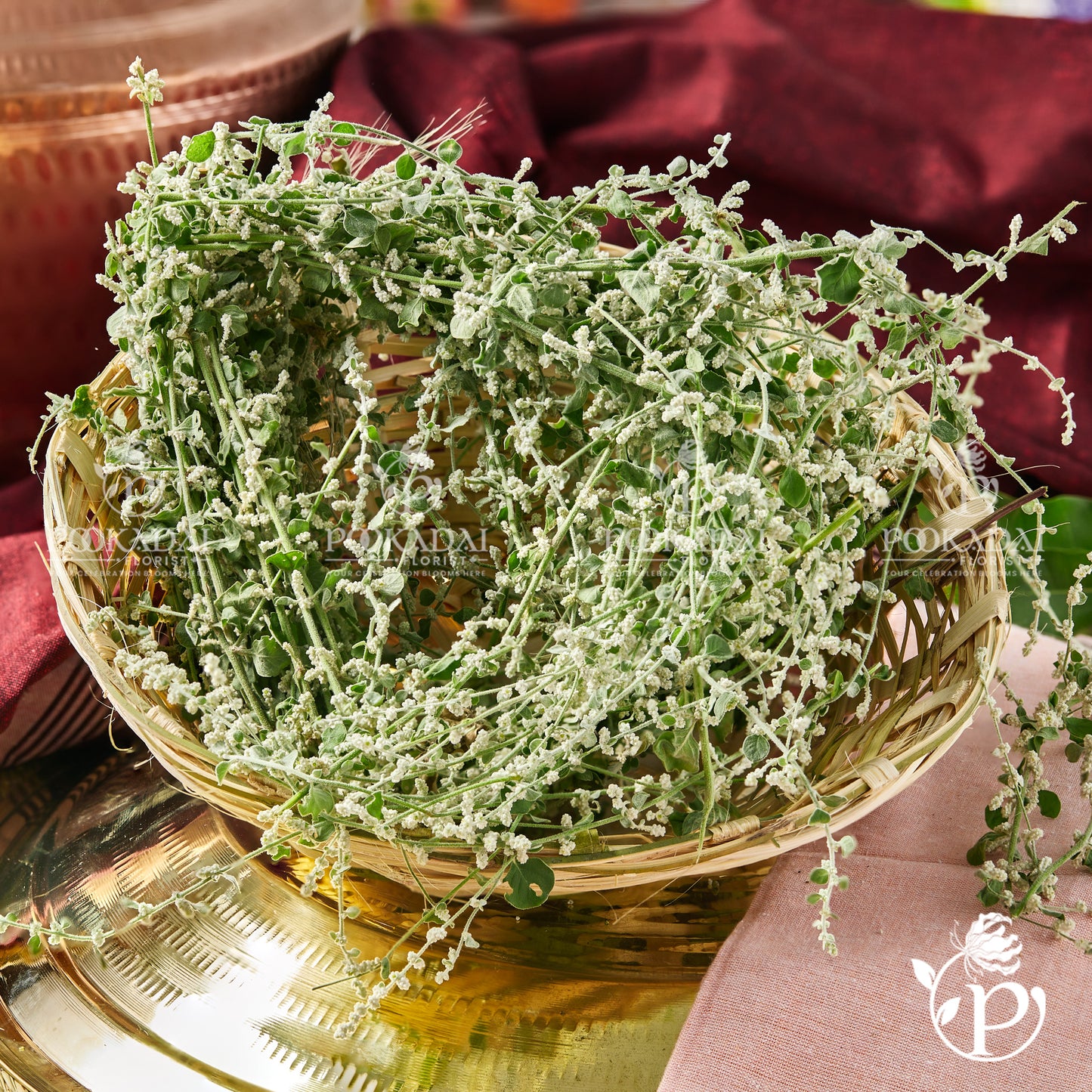 Fresh Sirupeelai Bunch - Siru Poolai / Poola Poo