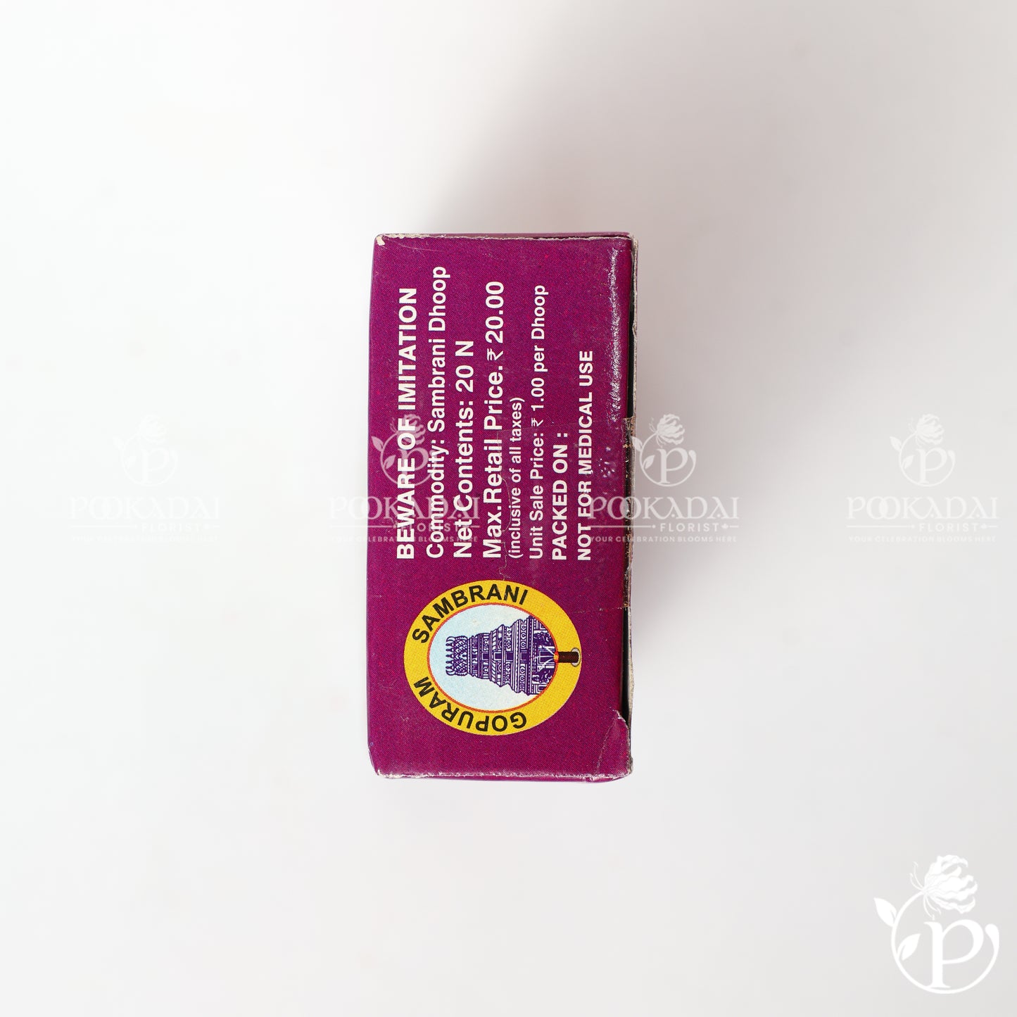 Gopuram Thalampoo Sambrani | Dhoop - 10'S PACK