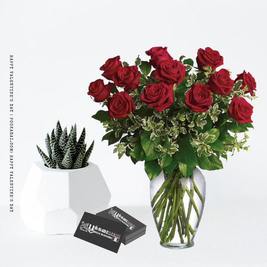Classic Valentine's Day Roses - Pookadai Florist Toronto