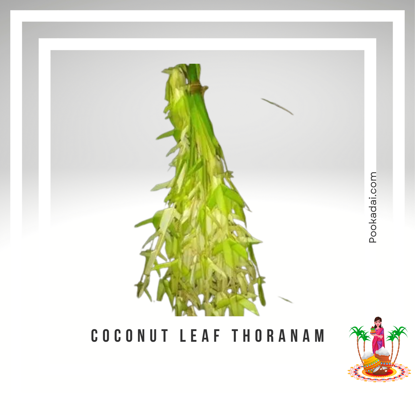 Coconut leaf Thoranam - Pookadai Florist Toronto