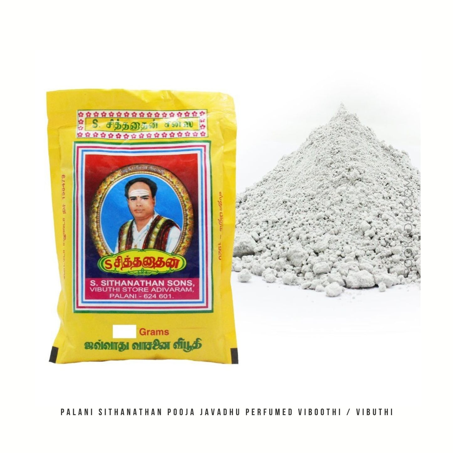 Palani Sithanathan Pooja Javadhu Perfumed Viboothi / Vibuthi - Pookadai Florist Toronto
