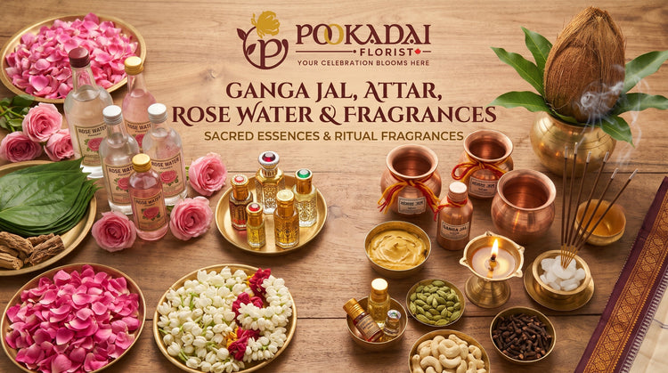 Ganga Jal, Attar, Rose Water & Fragrances