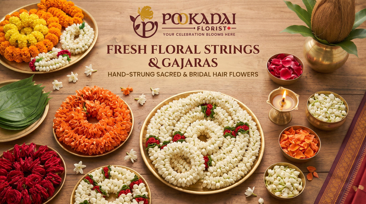 Fresh Floral Strings & Gajaras (All)