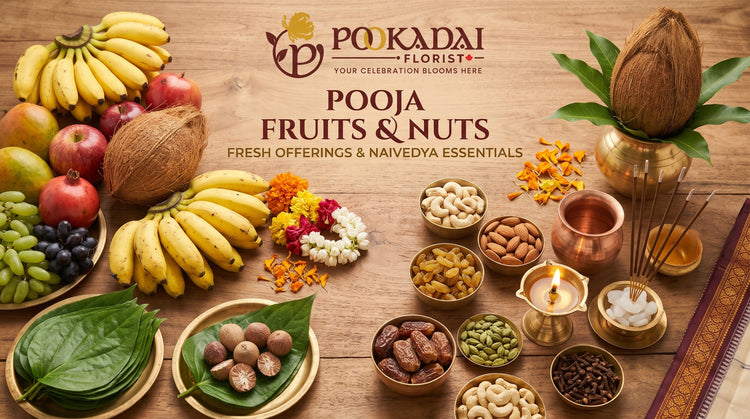 Pooja Fruits, Nuts & Prasad