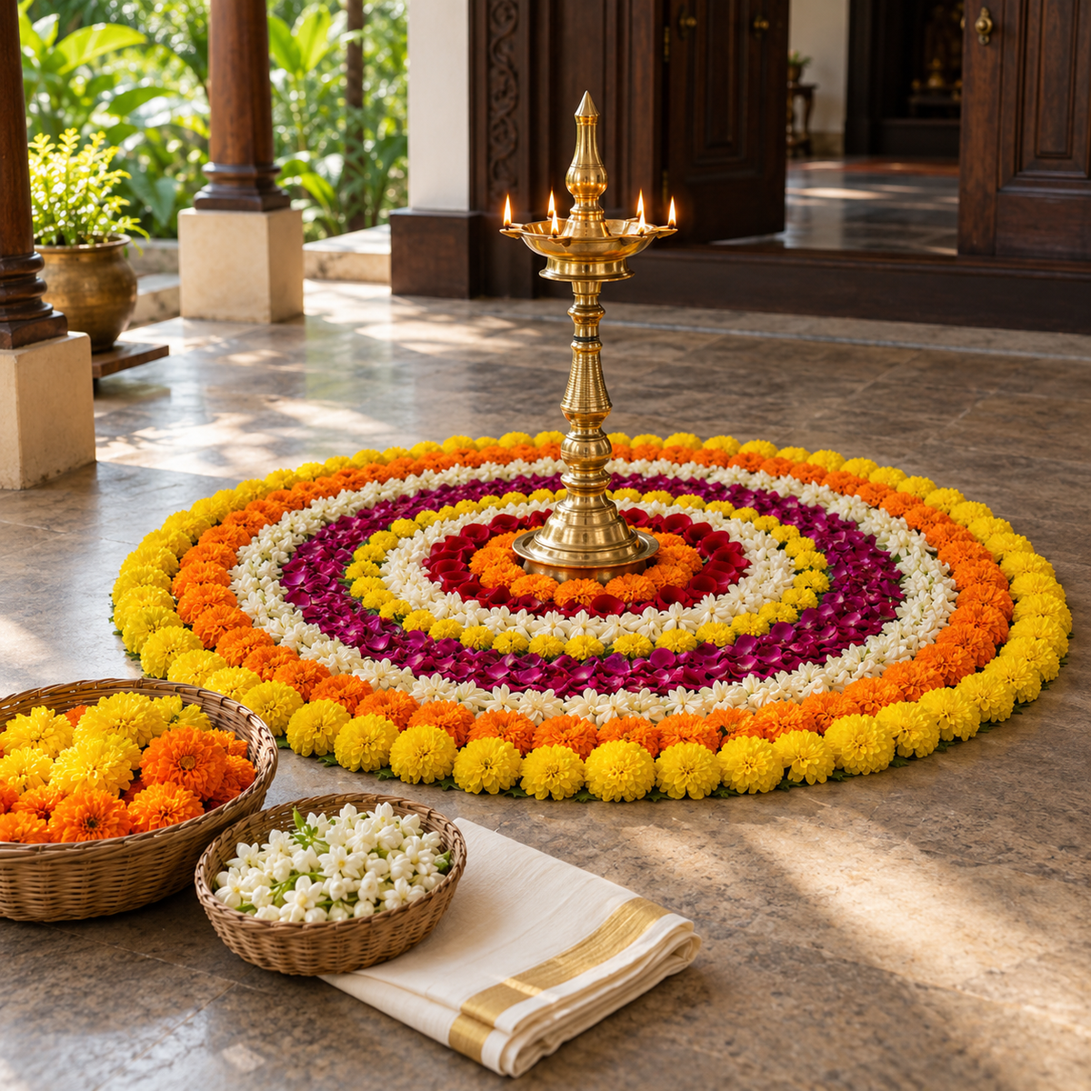 Celebrate Onam with Pookadai.com – Fresh Flowers for a Joyous Festival!