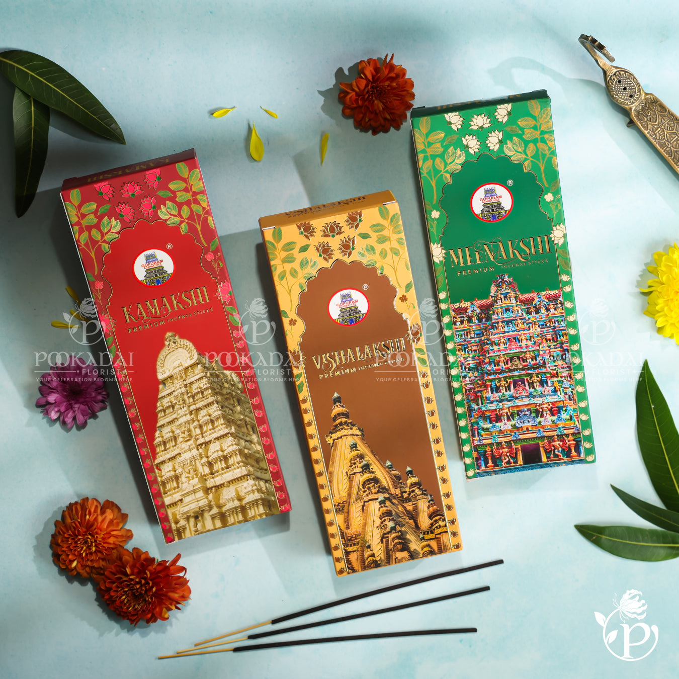 Gopuram Agarbathi MKV Premium | Incense Sticks | Oodhupathi | Agarbatti