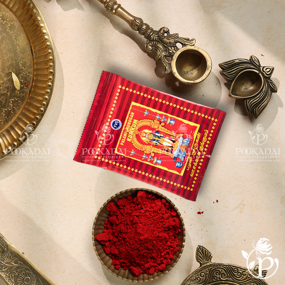 Gopuram Palani Murugan Kumkum Powder | Kumkuma |  Sindoor – 40g