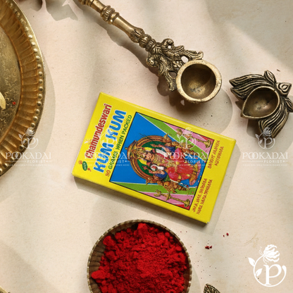 ChamunDeswari Red Kumkum Powder (For Religious Use)