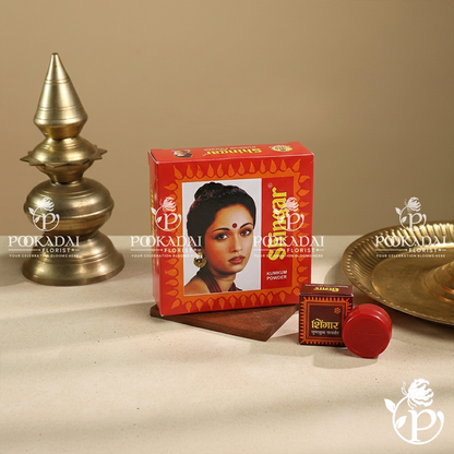 Shingar Saubhagya Kumkum Powder – Red – 20g