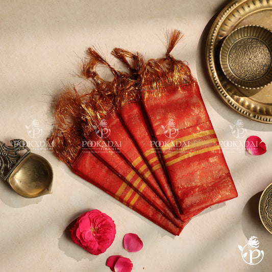 Kalasapattu 1 Metre | Kalasha Cloth | Kalasa Pattu | Kalash Vastra