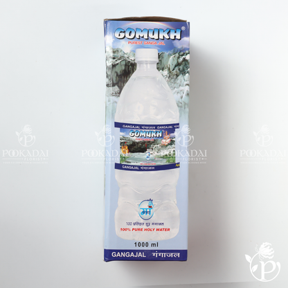 GOMUKH Gangajal Pure Bottle | Holy Ganga Water | Ganga Theertham