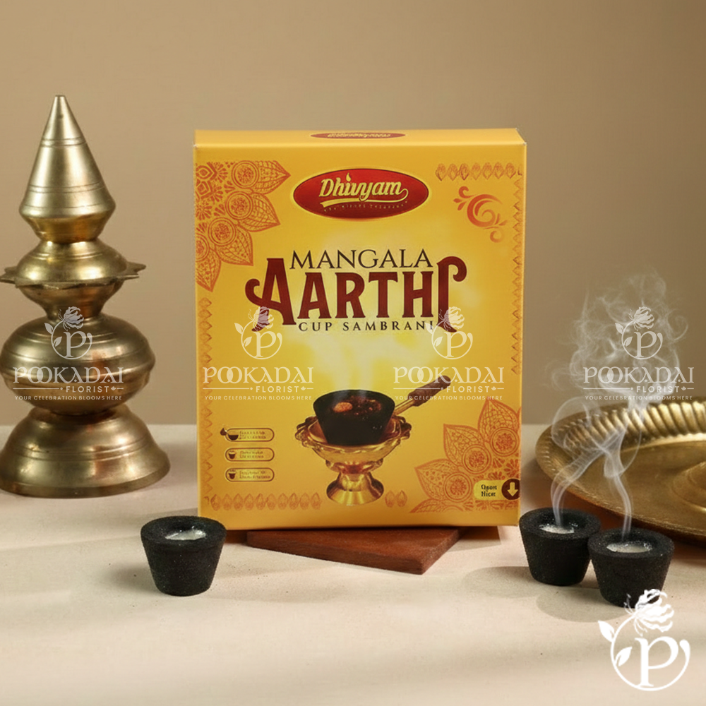 Mangala Aarthi Cup Sambrani - 12 Cup