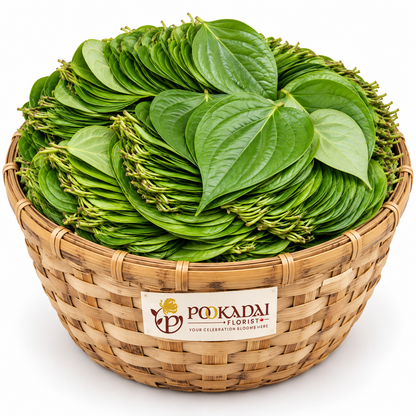 Betel Leaves | Vetrilai | Paan Patta – Basket (1000 Leaves)