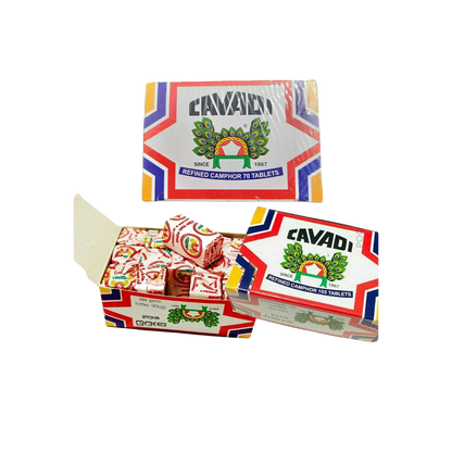 Cavadi Pure Camphor Tablets - Pookadai Florist Toronto