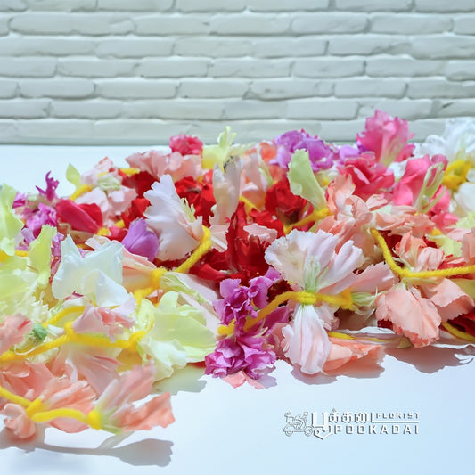 Fresh Carnations Petals String - Pookadai Florist Toronto