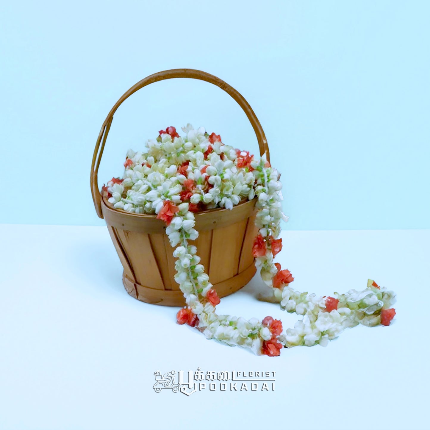 Fresh Jasmine & Kanakamparam Strings - Pookadai Florist Toronto