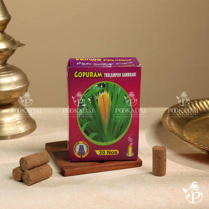 Gopuram Thalampoo Sambrani | Dhoop - 10'S PACK