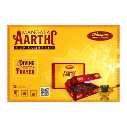 Mangala Aarthi Cup Sambrani - 12 Cup