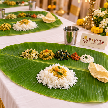 Fresh Banana Leaves | Vazhai Elai – Bulk Box (100 Leaves)