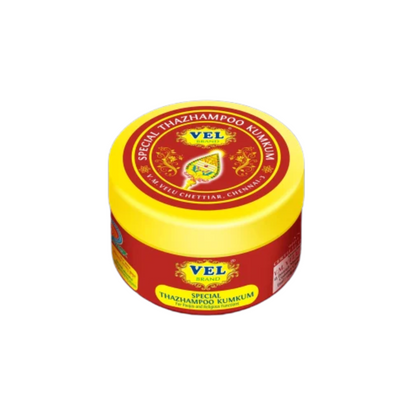 Vel Brand Thalampoo Red Kumkum – 15g