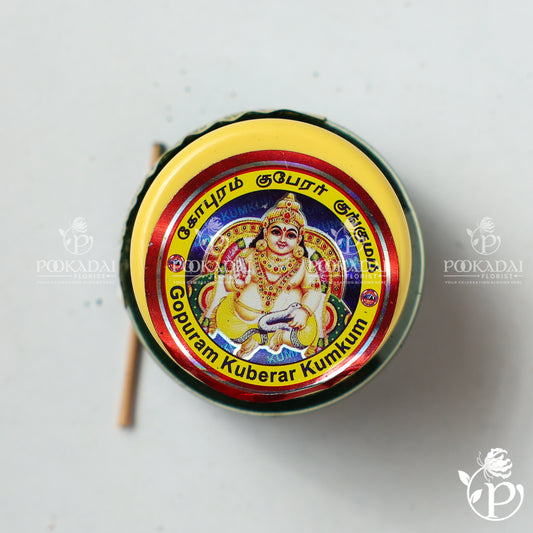 Gopuram Green Kumkum for Pooja – 30g