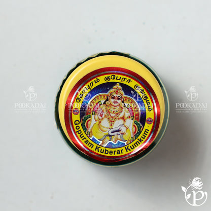 Gopuram Green Kumkum for Pooja – 30g