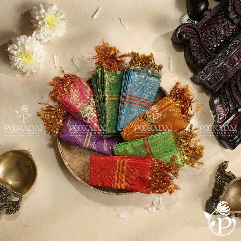 Kalasapattu 1 Metre | Kalasha Cloth | Kalasa Pattu | Kalash Vastra